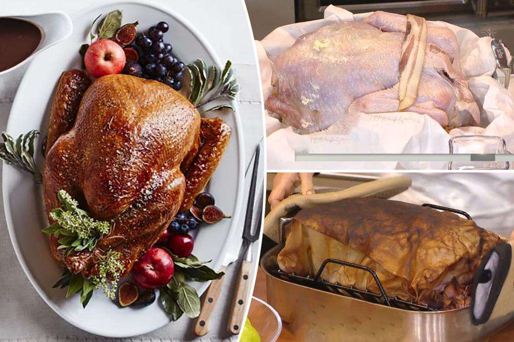 The secret to the perfect Thanksgiving turkey is a pillowcase